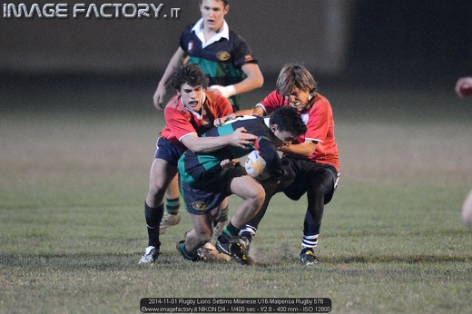 2014-11-01 Rugby Lions Settimo Milanese U16-Malpensa Rugby 576